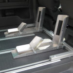 Motowippe TRUCK TWIN – VW T5/T6 oder T7 MULTIVAN – Doppelanlage für Motorräder